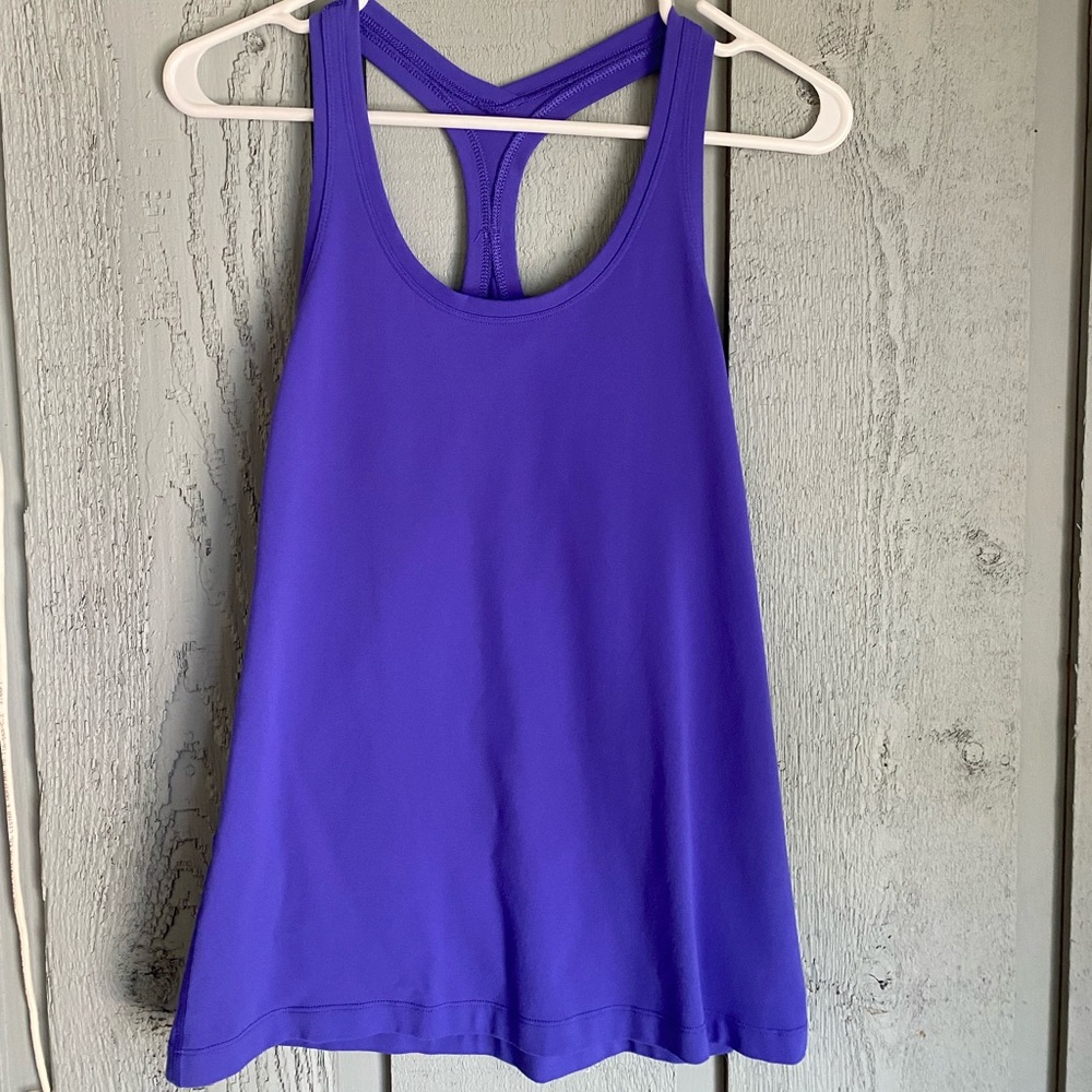 Lululemon Cool Racerback II Super Purple Size 6/8